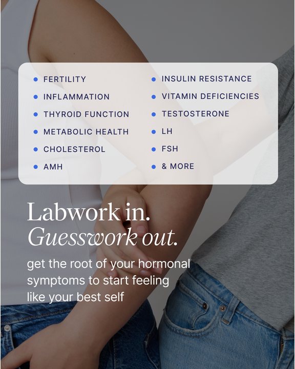 Allara Health ad: Labwork in. Guesswork out.