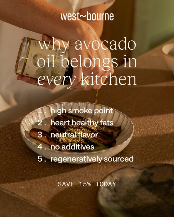 West~bourne ad: why avocado oil belongs in every kitchen
